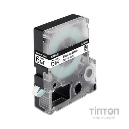 Стрічка для принтера етикеток Epson LK2WBN (C53S652003)