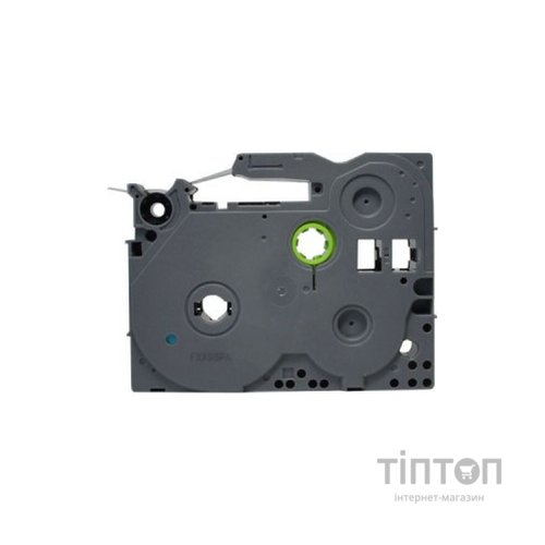 Стрічка для принтера етикеток UKRMARK RL-B-Se-T3P-BK/WT, аналог TZESE3. пломбувальна. 12 мм х 5 м (900238)