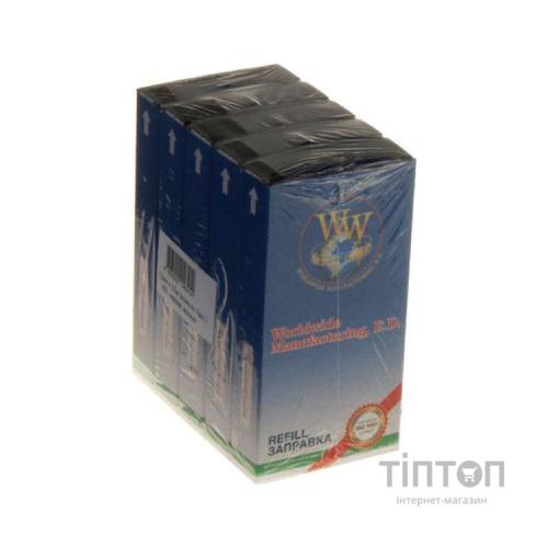 Стрічка до принтерів 13мм х 12м Refill HD Purple*5шт WWM (R13.12HP5)