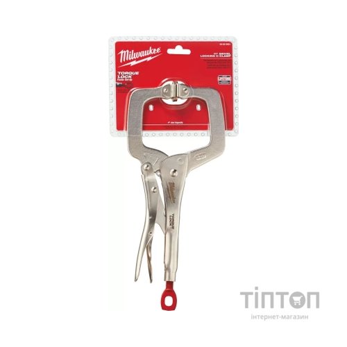 Струбцина Milwaukee Torque Lock, тип С, 280мм, шарнірні губки (4932471727)