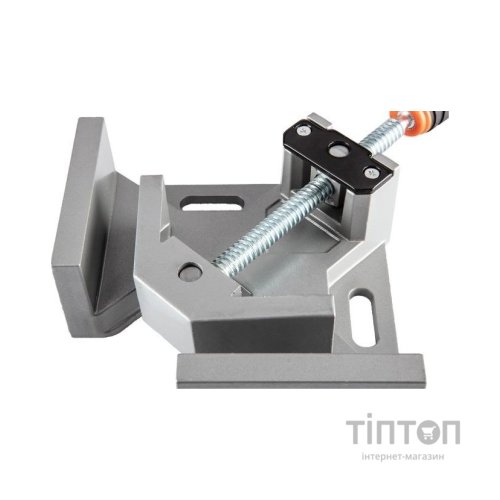 Струбцина Neo Tools кутова, алюмінієва, напрямна 95 мм, 70х70мм (45-490)