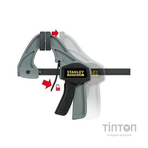 Струбцина Stanley FatMax М триггерная, сжатие 150мм, 45кг. (FMHT0-83232)
