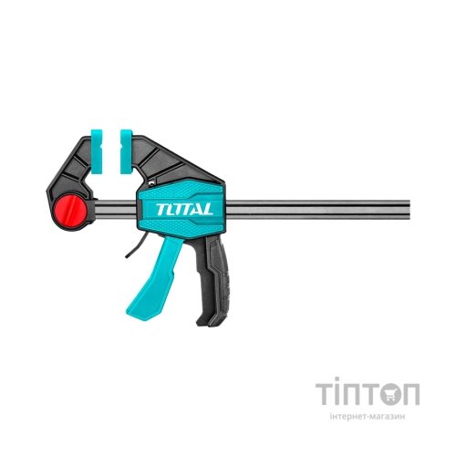 Струбцина Total швидкозажимна, 80х450мм, 135кг (THT1346801)