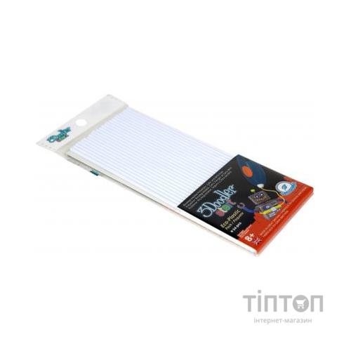Стрижень для 3D-ручки 3Doodler Start белые 24 шт (3DS-ECO01-WHITE-24)