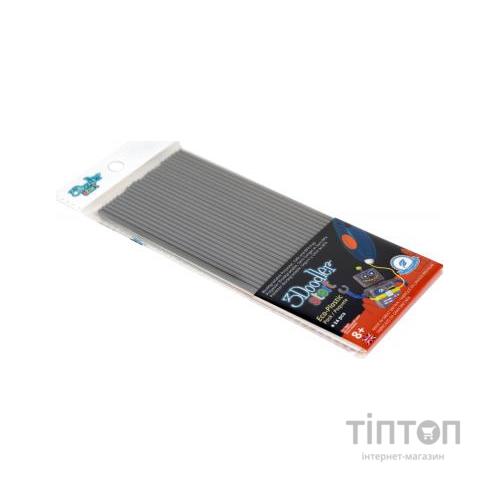 Стрижень для 3D-ручки 3Doodler Start серые 24 шт (3DS-ECO08-GREY-24)