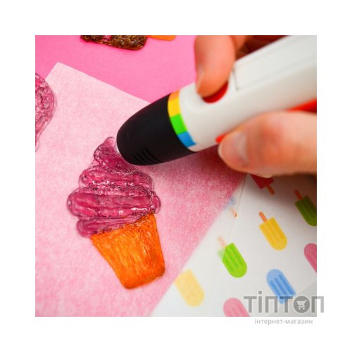 Стрижень для 3D-ручки Polaroid Candy pen, апельсин, помаранчевий (40 шт (PL-2506-00)
