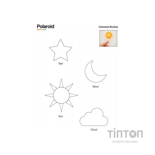 Стрижень для 3D-ручки Polaroid Candy pen, кола, коричневий ( 40 шт) (PL-2510-00)