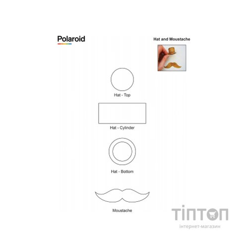 Стрижень для 3D-ручки Polaroid Candy pen, виноград, фіолетовий ( 40 шт) (PL-2509-00)