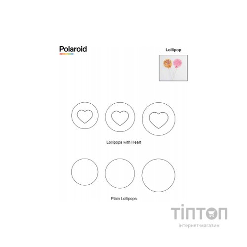 Стрижень для 3D-ручки Polaroid Candy pen, виноград, фіолетовий ( 40 шт) (PL-2509-00)