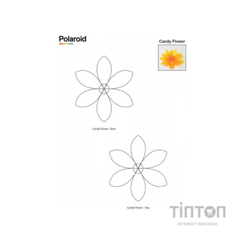 Стрижень для 3D-ручки Polaroid Candy pen, яблуко, зелений ( 40 шт) (PL-2508-00)