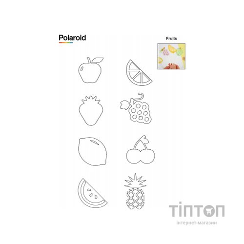 Стрижень для 3D-ручки Polaroid Candy pen, яблуко, зелений ( 40 шт) (PL-2508-00)