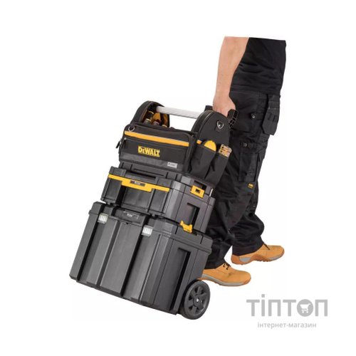 Сумка для інструмента DeWALT сумісна із системою TSTAK, 45x35x25 см (DWST82990-1)