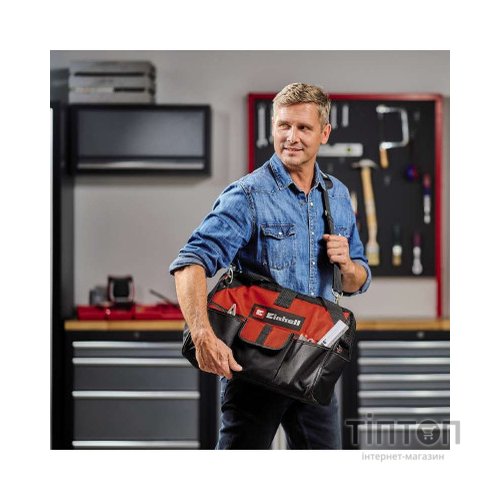 Сумка для інструмента Einhell Bag 45/29, 20 кг, 45х22х29 см, 1.15 кг (4530074)
