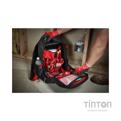 Сумка для інструмента Milwaukee рюкзак будівельника 200x300x498 (4932464834)