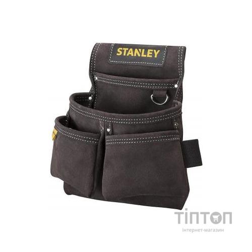Сумка для інструмента Stanley плотницкая на пояс кожанная 30 х 7 х 33 см. (STST1-80116)
