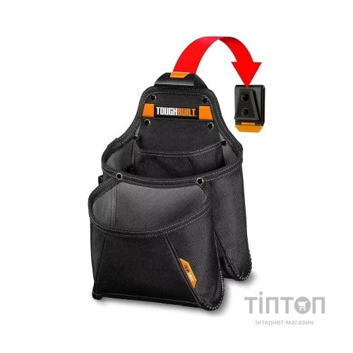 Сумка для інструмента ToughBuilt паясна з підставкою, для витратних матеріалів (TB-CT-03)