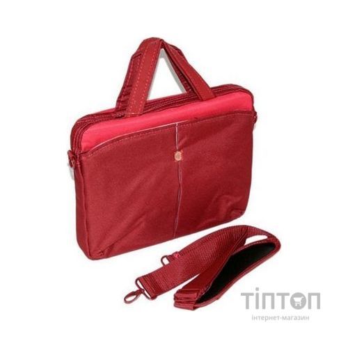Сумка для ноутбука 10" Continent СС-010 Cranberry червоний