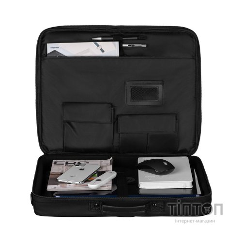 Сумка для ноутбука 2E 17" CBT6817 TopLoad Classic, black (2E-CBT6817BK)