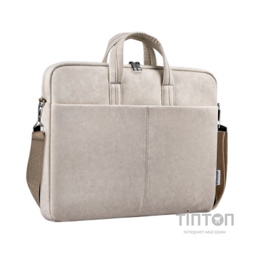 Сумка для ноутбука Defender 15.6" Solid PU beige (26126)