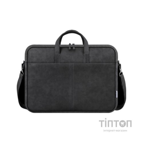 Сумка для ноутбука Defender 15.6" Solid PU black (26091)