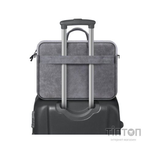 Сумка для ноутбука Defender 15.6" Solid PU gray (26088)