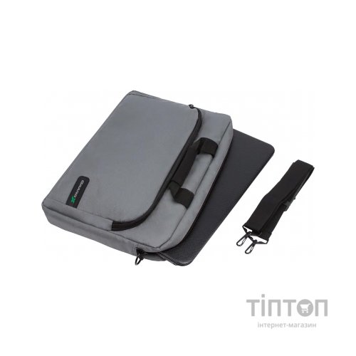 Сумка для ноутбука Grand-X 15.6'' SB-129 Grey Ripstop Nylon (SB-129G)