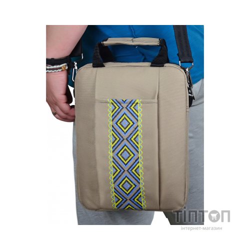 Сумка для ноутбука Porto 10'' LN-10-02LB Vishivanka Beige (LN1002LB_Vish)