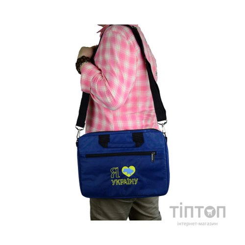 Сумка для ноутбука Porto 12'' PN12 LoveUkraine Blue (PN12DB_LoveUkr)