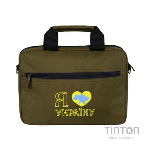 Сумка для ноутбука Porto 12'' PN12 LoveUkraine Gray (PN12GY_LoveUkr)