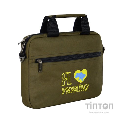 Сумка для ноутбука Porto 12'' PN12 LoveUkraine Green (PN12GR_LoveUkr)