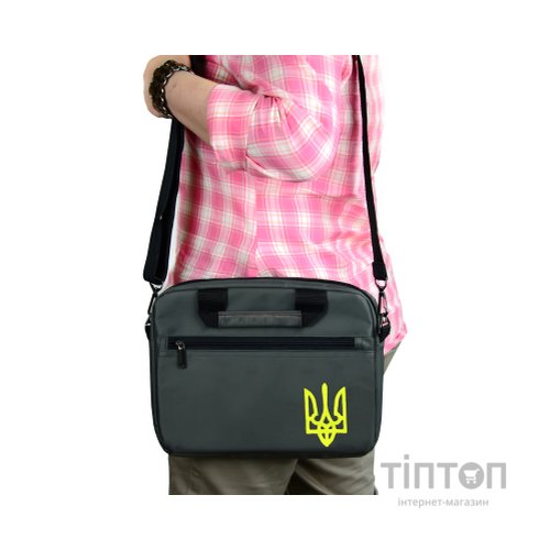 Сумка для ноутбука Porto 12'' PN12 TRIZUB DarkGreen (PN12GP_TRIZ)