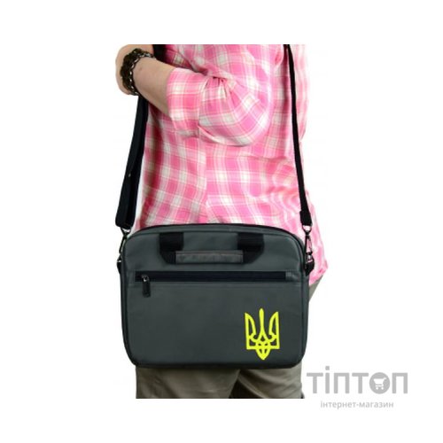 Сумка для ноутбука Porto 12'' PN12 TRIZUB Gray (PN12GY_TRIZ)