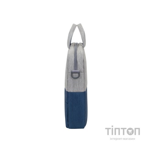 Сумка для ноутбука RivaCase 15.6" 7532 Prater, grey/dark blue anti-theft (7532Grey/DarkBlue)