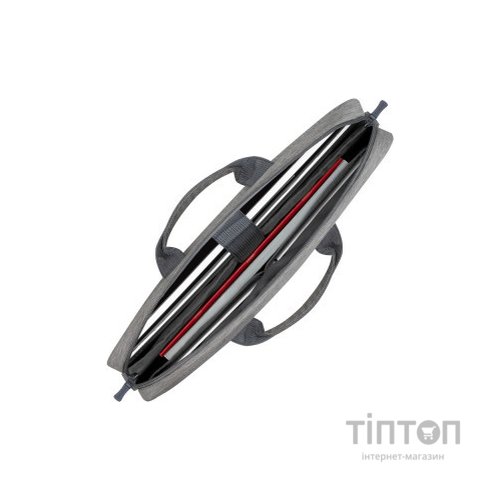 Сумка для ноутбука RivaCase 15.6" 7532 Prater, grey/dark blue anti-theft (7532Grey/DarkBlue)