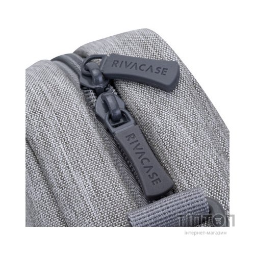 Сумка для ноутбука RivaCase 15.6" 7532 Prater, grey/dark blue anti-theft (7532Grey/DarkBlue)