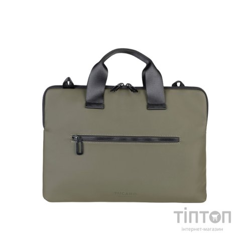 Сумка для ноутбука Tucano 14" Gommo Super Slim green (BSGOM1314-VM)