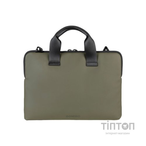 Сумка для ноутбука Tucano 14" Gommo Super Slim green (BSGOM1314-VM)