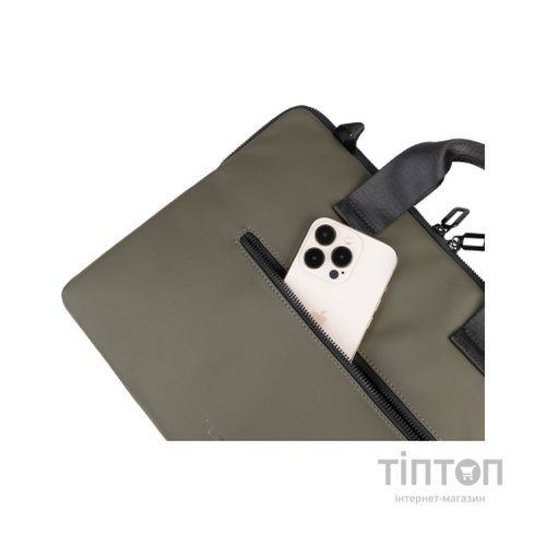 Сумка для ноутбука Tucano 14" Gommo Super Slim green (BSGOM1314-VM)