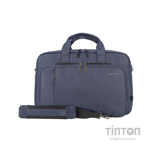 Сумка для ноутбука Tucano 15.6" Flash, Blue (BFLASH15-B)