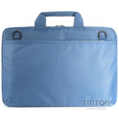 Сумка для ноутбука Tucano 15.6" SLIM BAG IDEALE + Wireless mouse, Blue (BU-BIDEA-WM-Z)