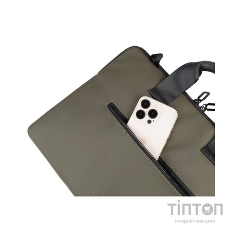Сумка для ноутбука Tucano 16" Gommo Super Slim green (BSGOM1516-VM)