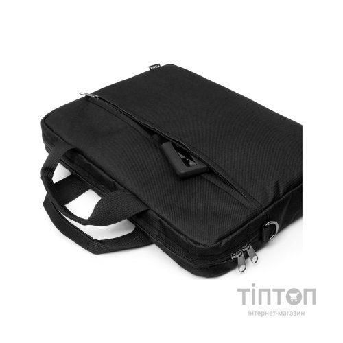 Сумка для ноутбука Vinga 14" NB1402 Black, white print (NB1402UWBK)