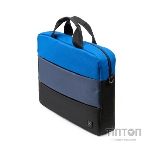 Сумка для ноутбука Vinga 15.6" NB1120 black/blue (NB1120BB)
