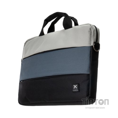 Сумка для ноутбука Vinga 15.6" NB1120 black/gray (NB1120BG)