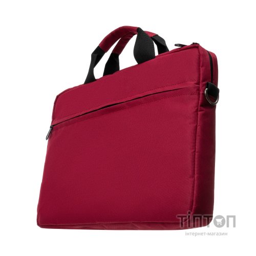 Сумка для ноутбука Vinga 15.6" NB1502 Burgundy, white print (NB1502UWBY)