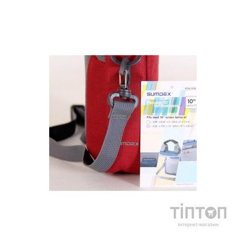 Сумка до ноутбука 10.2" Sumdex PON-308RD червоний