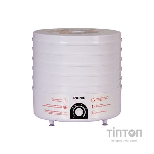 Сушка для овочів та фруктів PRIME Technics PFD 502 W