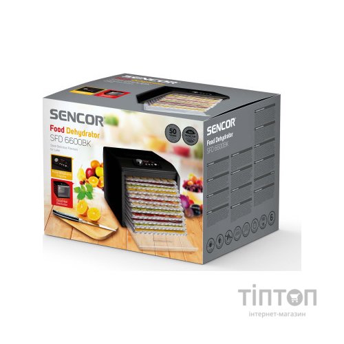 Сушка для овочів та фруктів Sencor SFD 6600BK