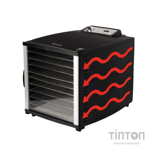 Сушка для овочів та фруктів Sencor SFD 7000BK