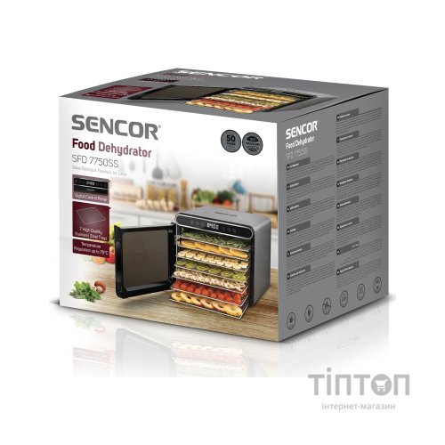 Сушка для овочів та фруктів Sencor SFD7750SS